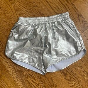 Silver shorts